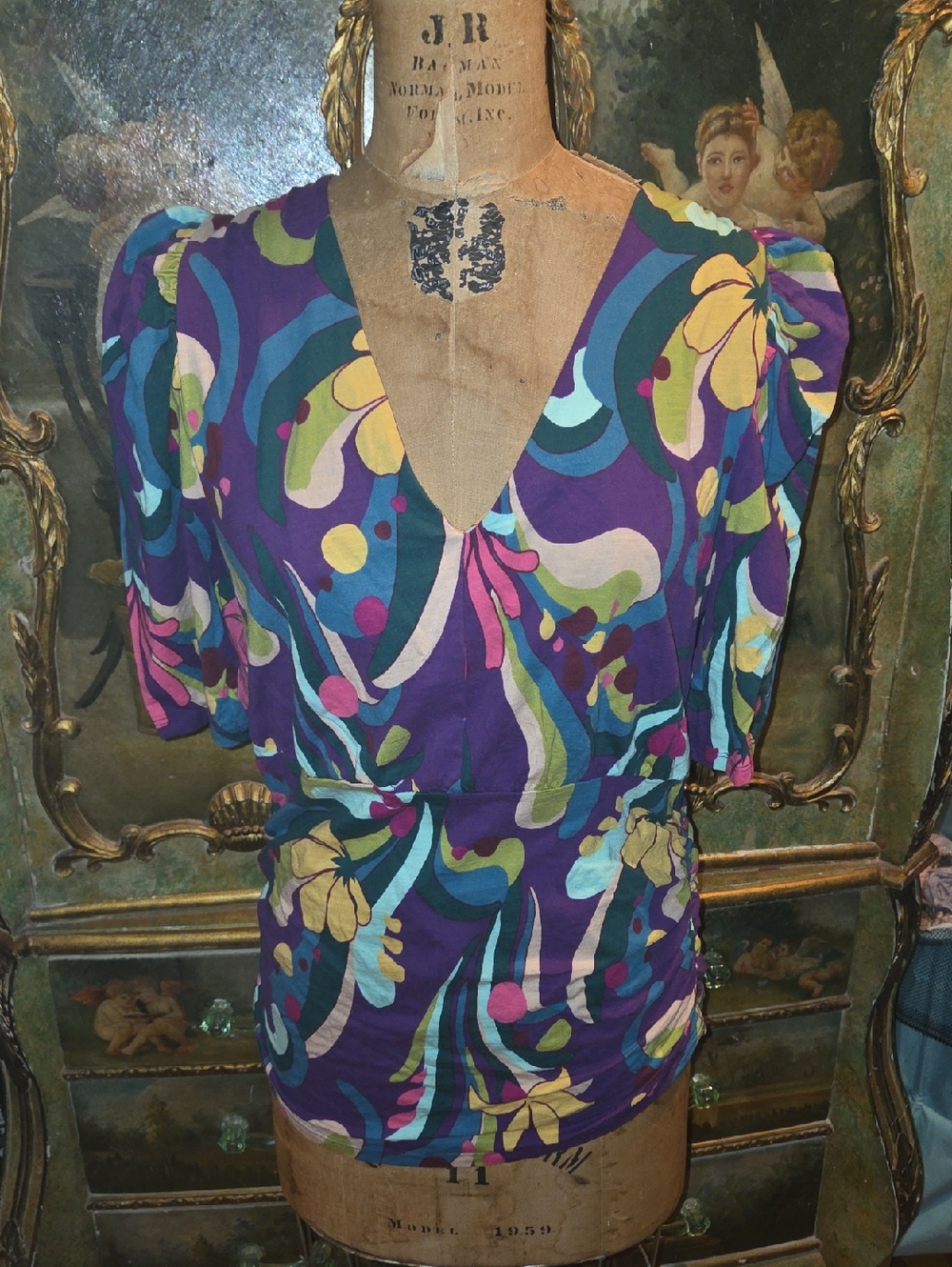 INC INTERNATIONAL CONCEPTS Women's Mar Full Bloom Luciana Garden  Sz XL